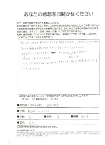 田中雅彦さん　肩こり